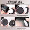 Instantly Hairline Powder,Root Cover Up Hairline Shadow Powder, Root Touch Up Hair Powder,Quickly Conceals Hair Loss, Eyebrows, Beard Line,Coverage Hair Powder for Thinning Hairline-Light Coffee
