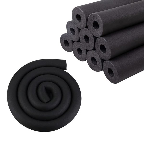 Pipe Insulation,Foam tubing 3/4inch (3/4" ID , 6FT)for Pipeline,Guitar Rack , Utensils,and Roof Rack, etc (3/4x1-31/64)