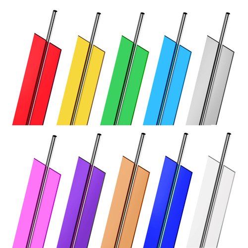 1000 Pcs Metallic Twist Ties 10 Colors Twist Tie 4" Bread Ties Twist Ties for Bags Foil Twist Ties Bag Ties Colorful Twist Ties for Party Gift Wrapping Bags Cellophane Treat Bags Bread Candy Bags