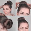 Women's Hair Bun Maker Tool - French Twist Hair Fold Wrap Snap Hair Accessories by Andlane (3 Blonde)
