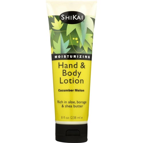 Shikai Products Cucumber Melon Hand and Body Lotion 235 ml by ShiKai