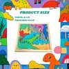 Dinosaur Toys for Kids Gifts：Wooden Dinosaur Puzzle - Toddler Birthday Gifts for Boy - Montessori Educational Toys for Toddler Boys