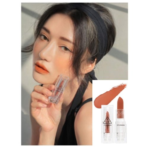3CE SOFT MATTE LIPSTICK(3.5G) (#7 WARMING WEAR)