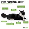 Deley Naturals Wild Caught Fish Oil for Cats - 16oz - Omega 3-6-9, GMO Free - Reduces Shedding, Supports Skin, Coat, Joints, Heart, Brain, Immune System - Highest EPA & DHA Potency – Pure Fish Oil