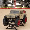 RampCrab RC Car Stand for AX24 Fcx24 Crawler Upgrades Parts 2pcs, 1/24 RC car Display Stand for FCX24, SCX24 C10 Deadbolt JLU B-17 Gladiator Upgrades Accessories, SCX24 Front Axle & Rear Axle Stand