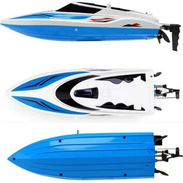 SkyCo H102 Rc Boat 2.4GHz High Speed Remote Control Boats for Kids and Adults. Electric RC Racing Boat Toy for Boys, Girls Outdoor Use Bonus Extra Battery