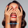 ANDGING Brown Press on Nails Almond Short Ombre Glue on Nails with Gradient Design Fake Nails for Wedding Birthday Women Manicure Acrylic False Nails 24Pcs Gel Stick on Nail with Glue AGJ68OP