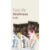 Truth Bar Prebiotic & Probiotic Keto Snack Vegan Bars with Omega-3's - Synbiotic High Fiber Snacks - Low Sugar, Kosher, Gluten Free - Dark Chocolate Brownie Crunch (Pack of 12)
