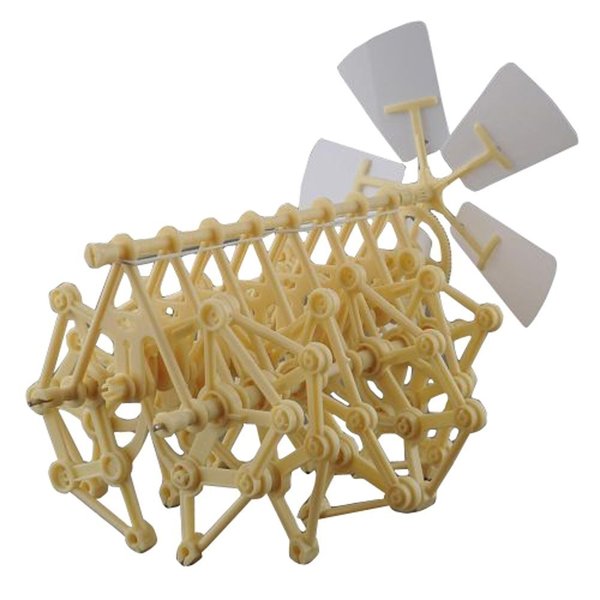 HEYZLASS Mini Strandbeest Model Kit (Wind Power DIY-Beast), Interesting and Creative Gift for Birthday Holiday