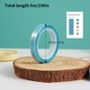 Giantree 10 Rolls PET Highlighter Tape, 0.23inch x 16.4ft Colored Clear Tape Neon Tape Removable Highlighters for Students Teachers Reading Taking Notes at Class Home Office(Morandi 5 colors)