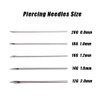 Piercing Needles - LQ 100Pcs 20G Body Piercing Needles Disposable Professional Piercing Needles for Body Ear Navel Nose Lip Nipple (20G 100PC)