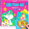 AluAbi Foam Stickers Art Craft for Kids, No Mess Toddler Art Activity - Fun with Foam Unicorns & Princess,Children Travel Toys,DIY Mosaic Sticker Art Craft Kits,Gifts for Boys & Girls Ages 3 4 5 6 7 8
