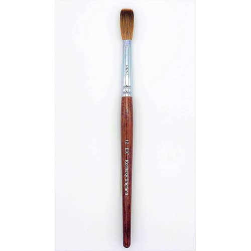 EX Kolinsky Acrylic Nail Brush for Acrylic Powder Manicure Pedicure (Size 12 (Pack of 1))