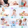 Wrist Rattles Foot Finder Rattle Sock Baby Toy, Rattle Toy, Arm Hand Bracelet Rattle, Feet Leg Ankle Socks, Activity Rattle Present Gift for Newborn Infant Babies Boy Girl Bebe (8 pcs-A)