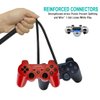 SCOVEE PS3 Controller Cord, 【2 Pack 10ft】 PS3 Charger Cable for Sony Playstation 3 / PS-3 Slim SixAxis Controller,PS3 Charging Cord,PS3 Charging Cable,PS Move DualShock 3 Remote Charge Wire
