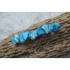 Blue Magnesite Turquenite Stone French Barrette Hair Clip