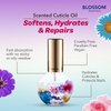 Blossom Hydrating, Moisturizing, Strengthening, Scented Cuticle Oil, Infused with Real Flowers, Made in USA, 0.5 fl. oz, Grape