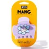 BT21 x Kitsch Recycled Plastic Puffy Medium Hair Clips for Women - Medium Claw Clips for Thin Hair | Claw Hair Clips for Short Hair | Medium Hair Claw Clips for Women | Cute Hair Claws for Girls, Mang