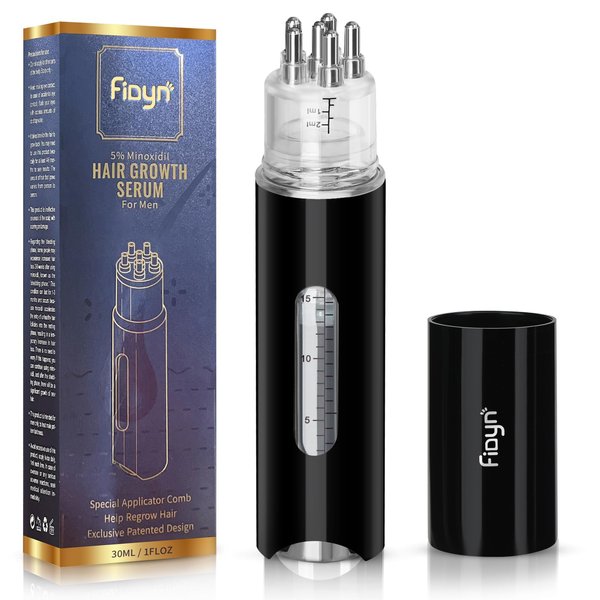 Minoxidil for Men Hair Regrowth Treatment: 5% Minoxidil Applicator for Men Hair Thinning and Loss 30ml