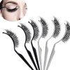 12Pcs False Eyelash Display Stick lash applicator Eyelash Holder,Lash Display Stick Graft Eyelash Applicator Effect Exhibition Auxiliary False Eyelash Holder for Eyelash Extensions.