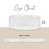 Boca Terry Spa Headband, Head Wrap for Facial, Washing Face or Makeup Hair Band, Soft Microfiber Head Band for Women with Terry Cloth Lining, 3-Pack - White