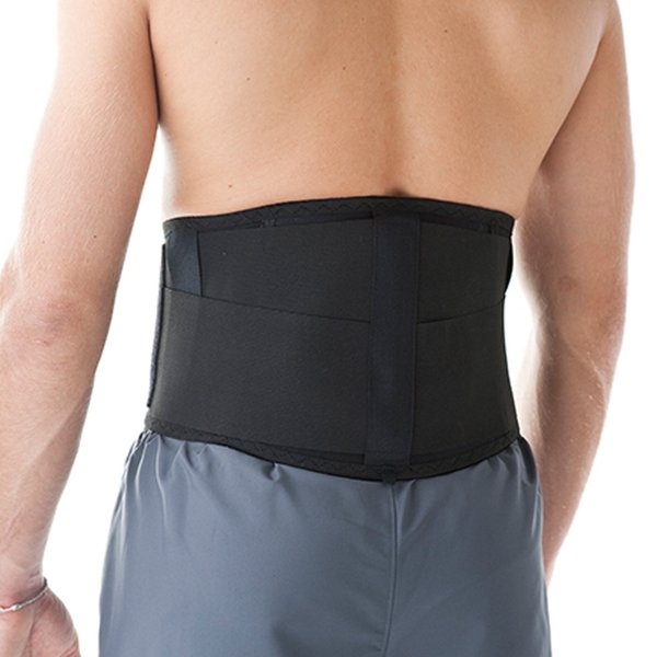 Ossur Formfit Back Support Brace for Chronic Low Back Muscular Pain and Strains | Breathable Fabric for Comfort, Adjustable Double Wrap Design Provides Compression | Medium