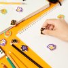BZaber Cartoon Pencil Eraser for Kids - 60Pcs Cute Cat Spider Bat Eraser Classroom Prizes Kids' Pencil Erasers Kawaii Desk Pets Kids Treasure Box Toys for School Mini Party Favors Goodie Bag Stuffers