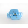 Generic Turquoise blue hair claw clip for medium fine hair