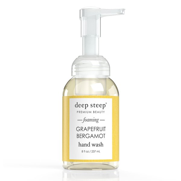 Deep Steep Foaming Hand Wash, 8oz (Grapefruit Gergamot)