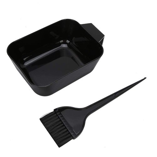 Salon Hair Coloring Dyeing Kit, Hair Dye Color Brush and Bowl Set Hair Color Mixing Bowls Dye Brush for DIY Salon Hair Dye Tools Hair Coloring Bleaching Hair Dryers Tools
