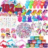 Huastyle 102Pcs Unicorns Party Favors for Kids Girls 3-4-8-12, Birthday Gift, Small Bulk Toys Treasure Box Toys for Classroom Reward Carnival Prizes, Easter Goodie Bag Stuffers Pinata Fillers