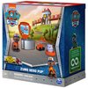 Paw Patrol, Big Truck Pups Zuma Action Figure with Clip-on Rescue Drone, Command Center Pod and Animal Friend Kids Toys Ages 3 and up