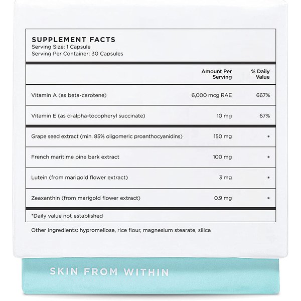 Blur Potion™ by ZitSticka, Vitamin Supplement to Fade The Appearance of Hyperpigmentation, Melasma and Dark Spots, 30 Caps