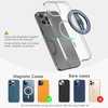 EWA MagOne 2023 (Edition Aluminium) [Compatible with Magsafe] Phone Grip Stand with Silicone Finger Strap, Removable Magnetic Ring Holder Kickstand Loop, for iPhone 16, 15, 14, 13, 12 Pro/Max