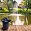 HAPPYGRILL Pond Filter 4000 Gallons Pond Pressure Bio Filter with 13W UV Light Koi Fish Pond Pump Filter for Garden Pool Pond