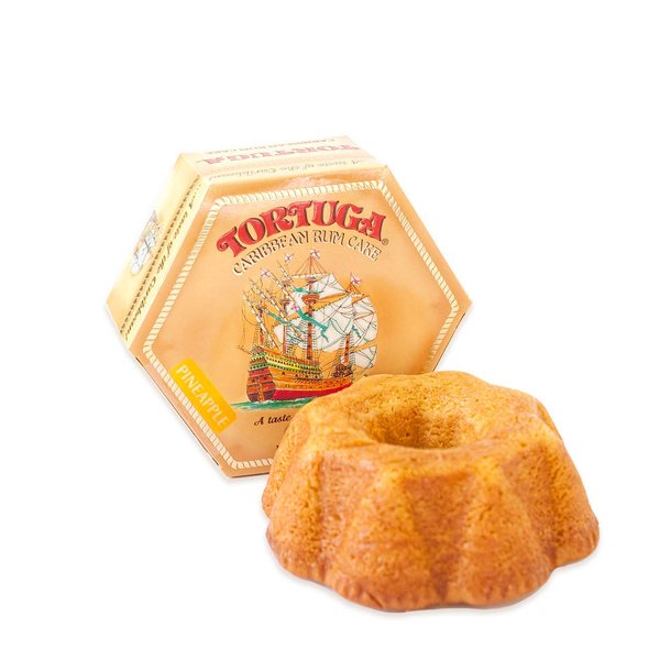 TORTUGA Caribbean Pineapple Rum Cake - 32 oz Rum Cake - The Perfect Premium Gourmet Gift for Gift Baskets, Parties, Holidays, and Birthdays - Great Cakes for Delivery