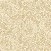 FlashPhoenix Quality Sewing Fabric – Butter Churn Basics III by - Tonal Cream Allover44-44 by The Yard Size: 36" x 44" inch