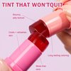 Cooling Water Jelly Tint/Blush, Chill Splash (Berry+Red) Multi-Use Cheek and Lip Gloss Makeup,Creates A Moist Watercolor Effect-1,000+ Swipes Per Stick Vivid Color
