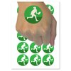 Woman Tennis Player Sports Temporary Tattoo Water Resistant Fake Body Art Set Collection - 15 2" Tattoos (1 Sheet)