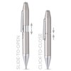Cross X Refillable Gel Ink Rollerball Pen, Chrome Appointments, Includes Includes Premium Gift Box - Graphite Grey
