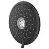 American Standard 9038074.243 Spectra Fixed 4-Function Adjustable Shower Head 7-inch 1.8 GPM, Matte Black