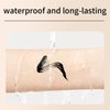 ANECOES Double Ended Mascara Black Waterproof Volumizing and Lengthening Mascara,Long And Curling,Fiber Mascara Eyelashes Makeup Tool 0.34 fl oz(Pack of 1)