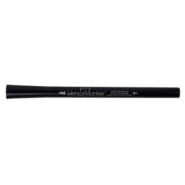 Tsukineko Dual-Ended VersaMarker Pen,Black