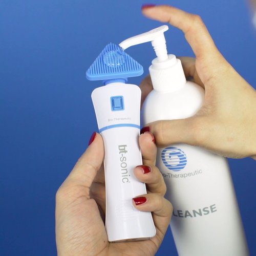 Bio-Therapeutic Cleanse - Gentle, foaming gel cleanser removes stubborn debris without stripping, making it ideal for all skin types.