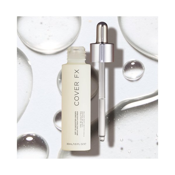 Cover FX SPF 30 Booster Drops - Broad Spectrum Sunscreen for Face and Body
