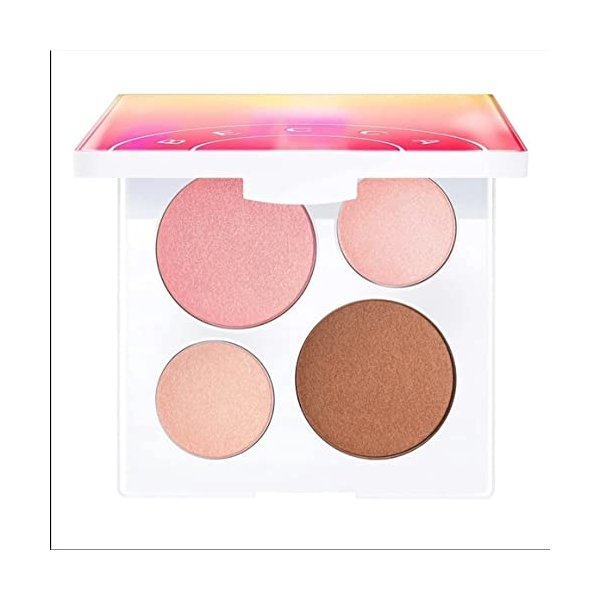 BECCA Sunsetter Face Palette Bronze Highlight Blush