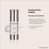BODYOGRAPHY - Foundation Primer (Clear): Flawless Anti-Aging Salon Makeup Primer w/Vitamin E, A, Jojoba, Grapeseed Oil | Control Shine | Gluten-Free, Cruelty-Free, 1 oz.