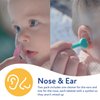 Dr. Talbot's Safe Ear Wax Removal Tool and Nose Cleaner for Baby with Travel Case - 2-Pack - Girl