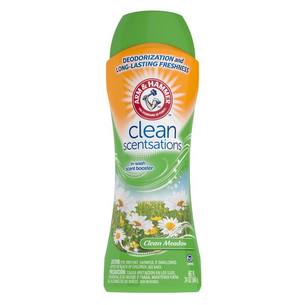 Arm & Hammer Clean Scentsations in-Wash Scent Booster - Clean Meadow, 24 Oz (Pack of 1)