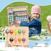 Montessori Toys, Magnetic Color and Number Maze Toddler Puzzles, Magnetic Letters Puzzle Board, Double Sided Wooden Magnet Game Montessori Busy Board, Educational Toys Learning Toys for Toddlers 3-6